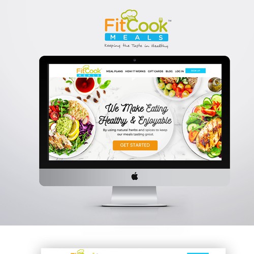 Website Design for a healthy meal delivery company