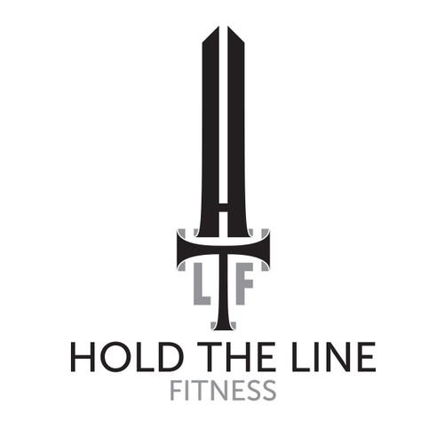 Design a strong brand logo for Hold The Line Fitness