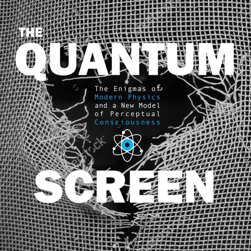 Cover design concept for quantum physics book
