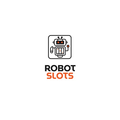 Logo concept for robot slots
