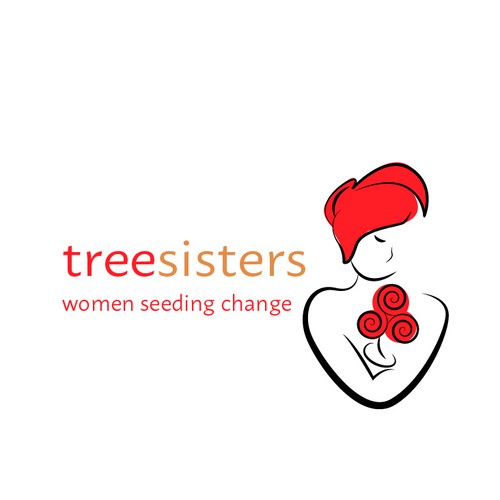 Logo concept for treesisters organisation