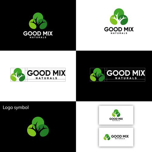 Good mix naturals,natural logo design