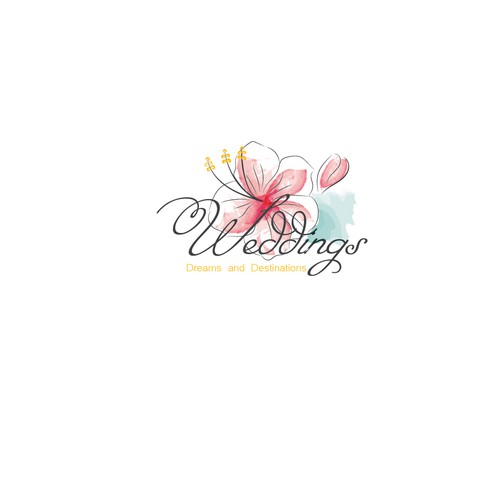 logo concept for wedding/ spa/flora