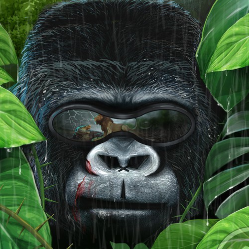 gorilla illustration