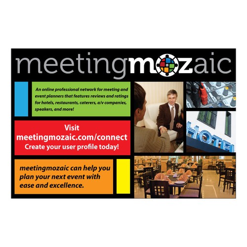New postcard or flyer wanted for MeetingMozaic