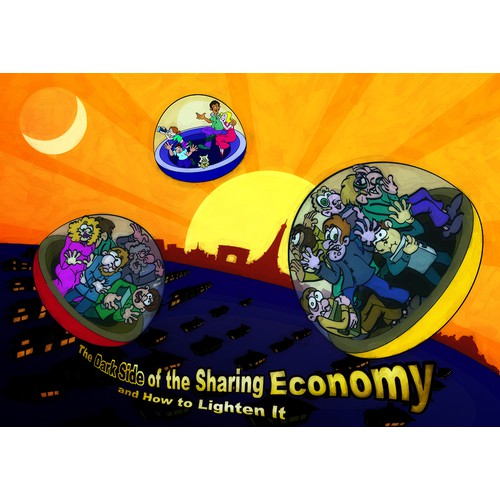 Illustration for the Dark Side and Light Side of the "Sharing Economy"