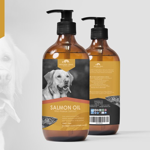 Golden trail Salmon oil 