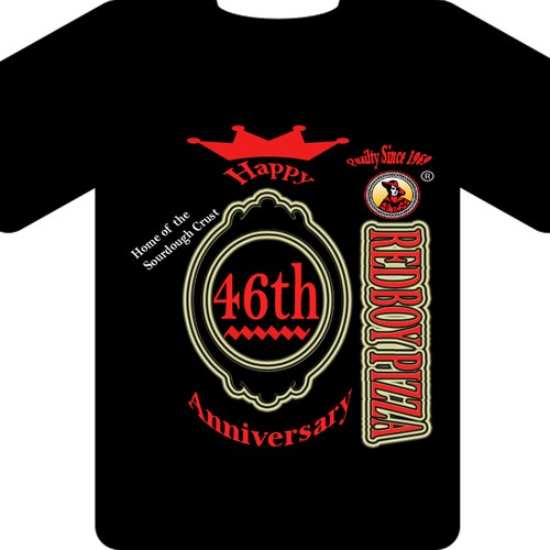 46th Anniversary Pizza Shirt