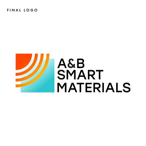 Logo design for A&B Smart Materials