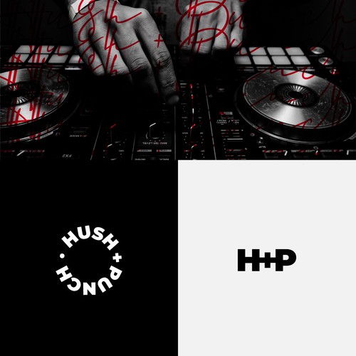 Hush + Punch Branding