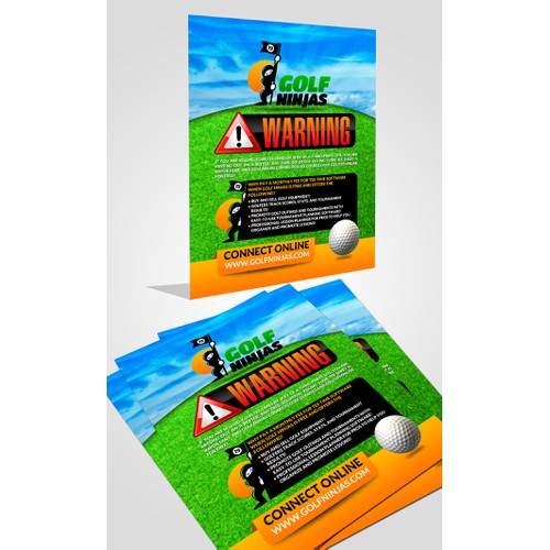 Print ad needed for Golf Ninjas!