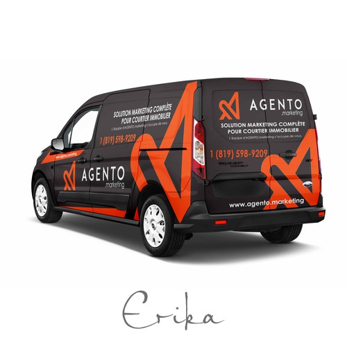 Ford Transit Connect Wrap - Marketing Services