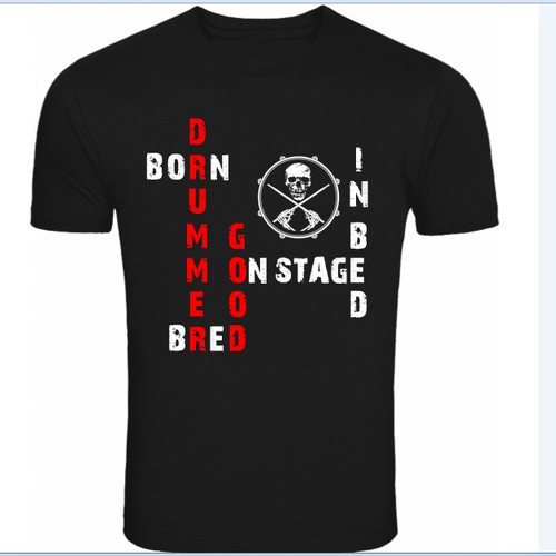 Drummer t shirt 2