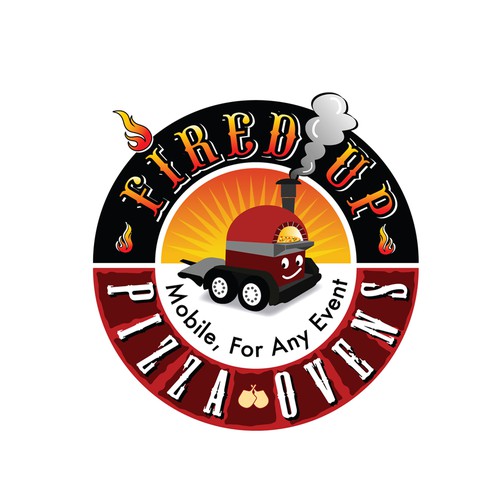 Help Fired Up Pizza Ovens with a new logo