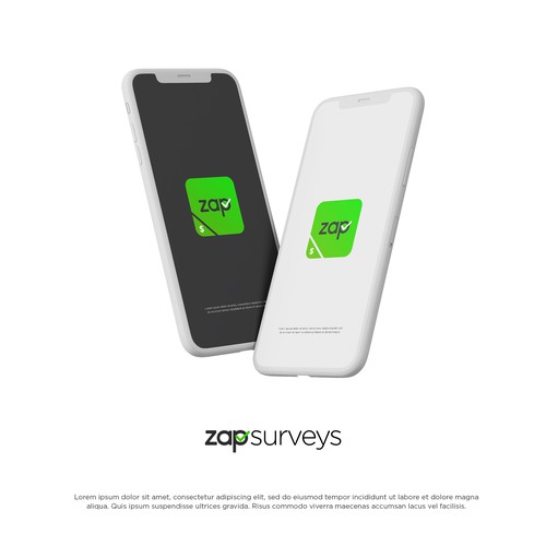 Zap logo and icon lifting design