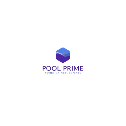 logo concept   for pool swimming