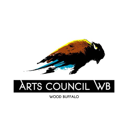 Arts Council Wood Buffalo needs a new logo and business card