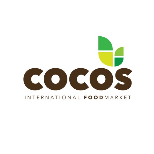 Create a winning logo for COCOS FOOD International grocery market