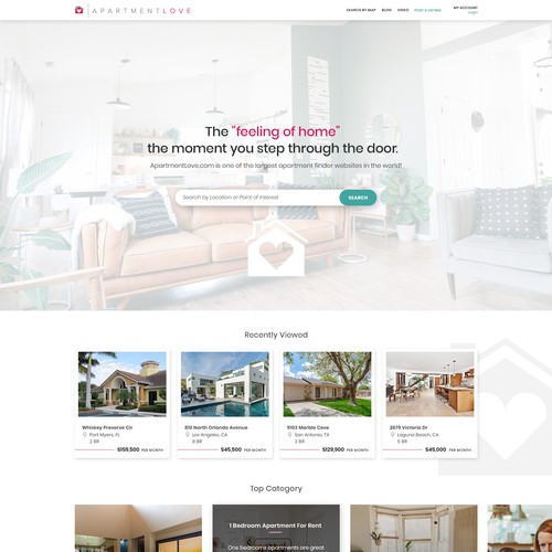 A New Layout and Look for ApartmentLove.com