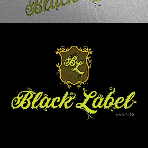 Classy Logo for Black Label Events