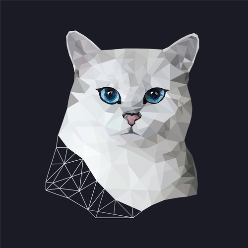 Low Poly Style Illustration