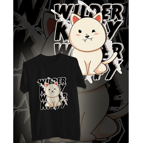 wilderkitty shirt design