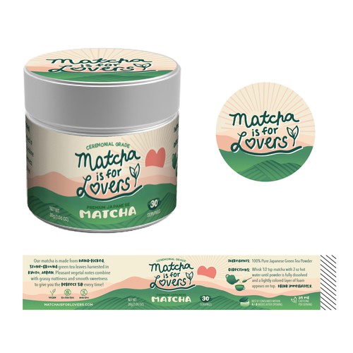 Packaging for Japanese Matcha