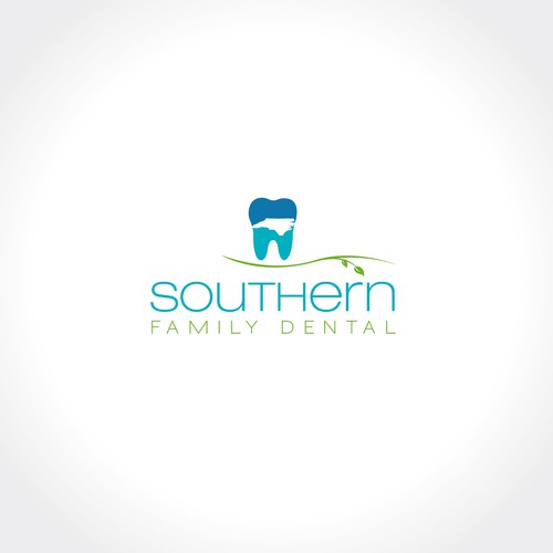 Bold logo for Southern Chic Dental Office