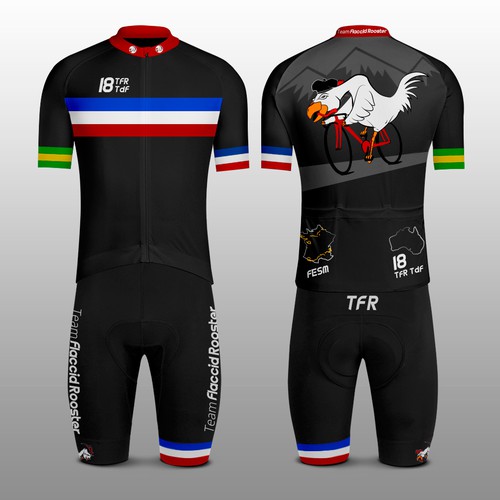 TFR Cycling Kit for Tour de France