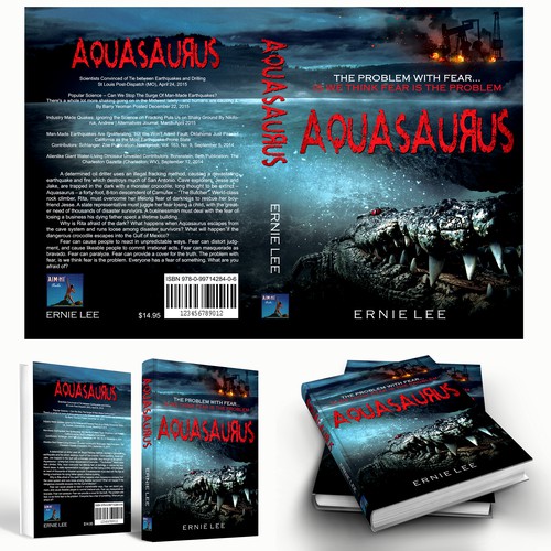 Book Cover-Aquasaurus