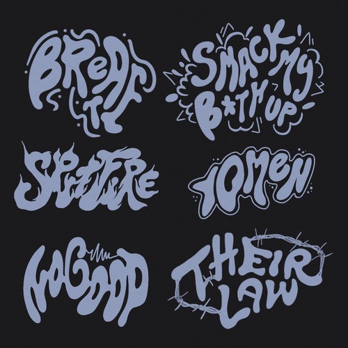 lettering / Typedesign / logo music band 