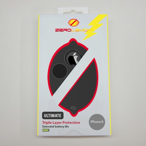 Create a retail packaging design for smartphone accessories in young US market