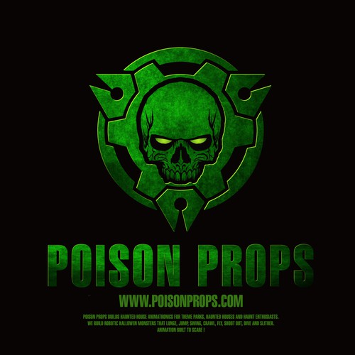 POISON PROPS Halloween Prop Company needs a LOGO!