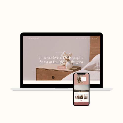 Squarespace Website for Photographer 