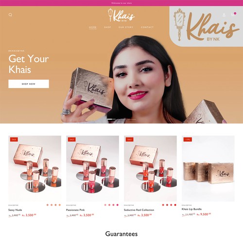 KhaisbyNk | Cosmetic Website