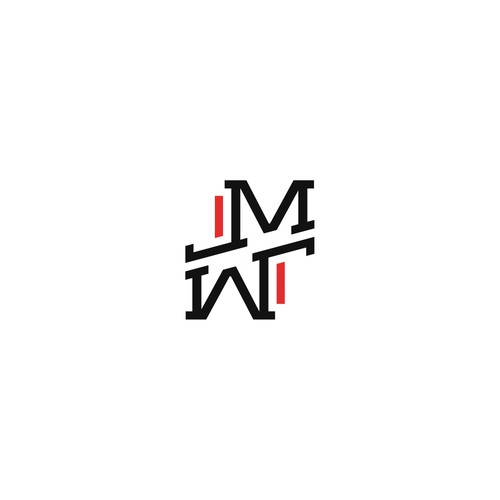Initial Based logo for DJ
