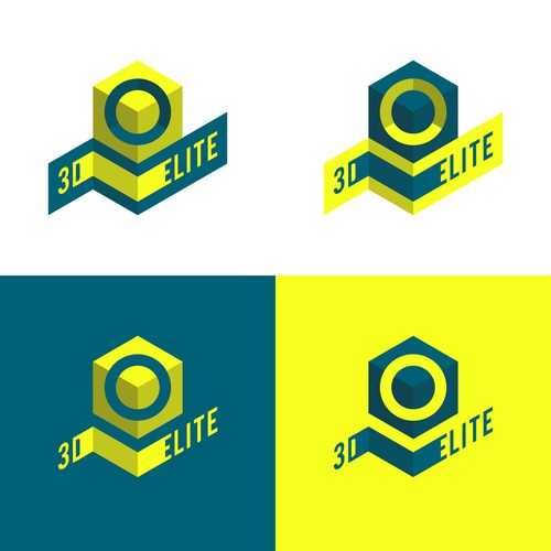 Logo concept for 3D Elite