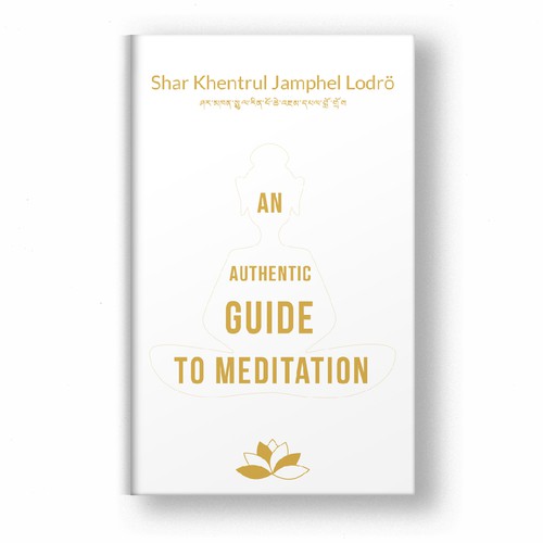 Book cover for Buddhist Book about meditation 