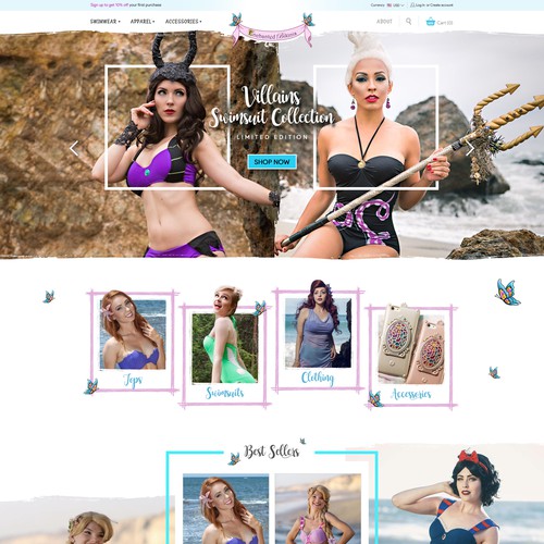 Random Old Website Redesign