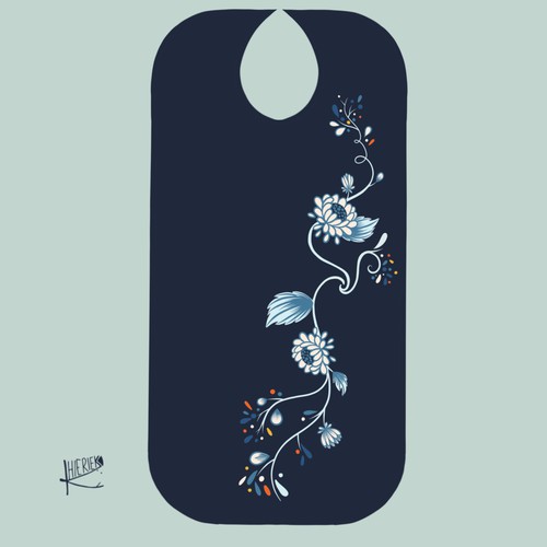 Classic floral illustration 