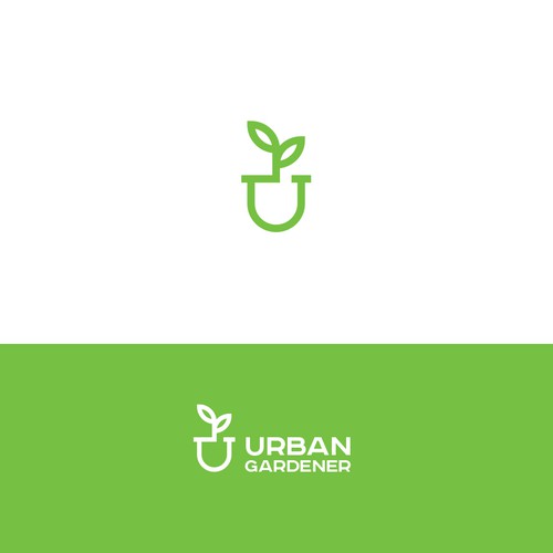 Urban Gardener logo concept