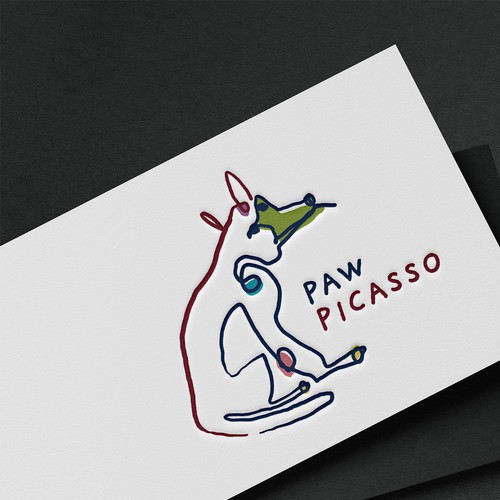 Logo Concept for a Pet Art Company