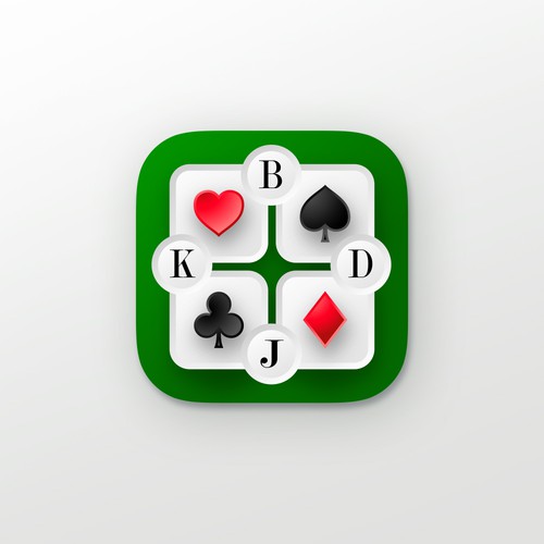 Card Game App Icon Design