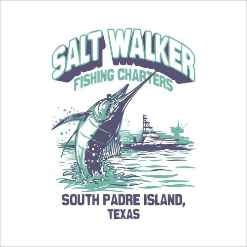 Texas fishing charter boat needs a great t-shirt design!