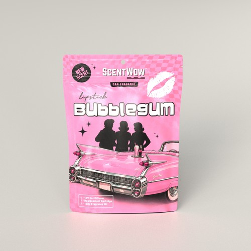 Pouch for car diffuser kit