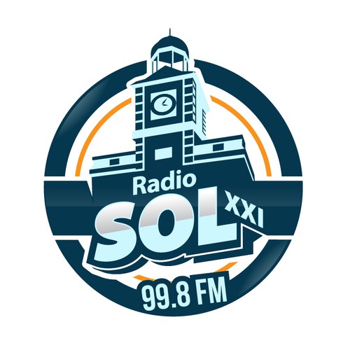 New logo of a local radio station in Madrid (Spain)