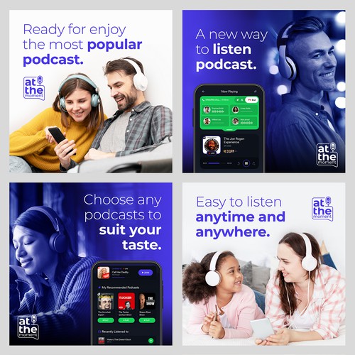 Social Media Posts for New Social Media Podcast App!