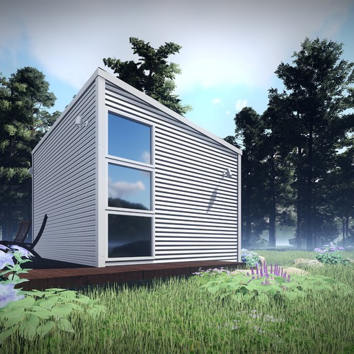 Forest Cottage Design & Visualization
