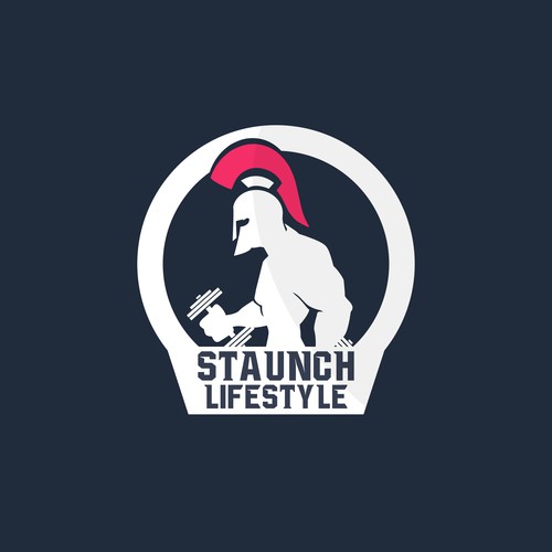 Staunch Lifestyle gym Logo Design