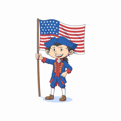 Memorial Elementary Patriot Mascot 